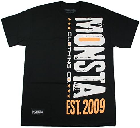 MonstaMen's Unda Construction 100% Cotton Short Sleeve T Shirt