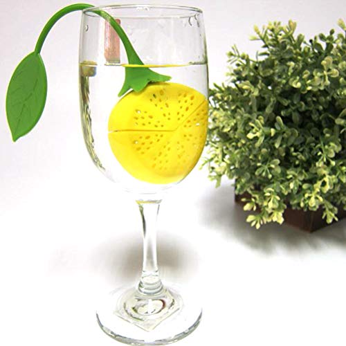 6st Teesieb Teefilter Silikonsieb Zitronen-tee-ei Tee Auslaufen Kaffee – Bild 5