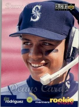 Amazoncom 1995 Upper Deck Collectors Choice 5 Alex Rodriguez