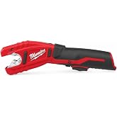Milwaukee 2471-20 M12 Cordless Lithium Ion 500 RPM Copper Pipe and Tubing Cutter Adjustable from 3/8" to 1&acirc;&euro; Diameters (Battery Not Included, Power Tool Only)
