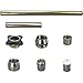 Northern Industrial Tools Air-Operated Oil Pump with Extension Kit - 5:1 oil pump for oil up to 240 SAE, 3.7 GPM