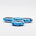 D-JOY New Style Premium Tri-Spinner Fidget Toy With Premium Hybrid Ceramic Bearing - Como (Como Blue)