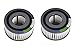 Green Label Brand 2 Pack Replacement HEPA Filter F15 for Dirt Devil Vacuum Cleaners (Compares to 3SS0150001)