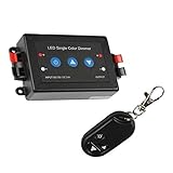 LED Single Color Dimmer, LED Light RF Dimmer Controller DC12-24V Wireless Remote For 5050 3528 Strip Light Control Dimmable LCD2