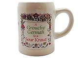 German Coffee Cup:"Grouchy German Is A Sour