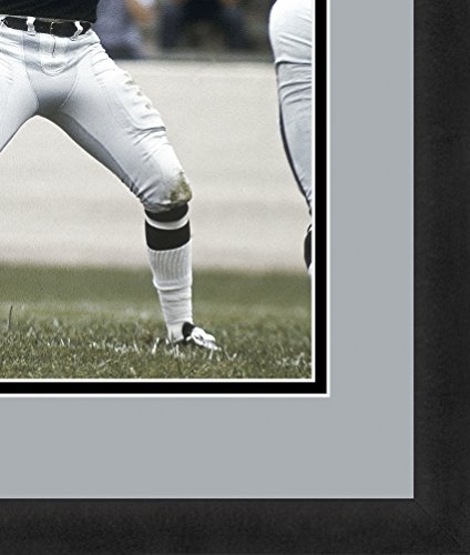 NFL Oakland Raiders Ken Stabler, Beautifully Framed and Double Matted, 18" x 22" Sports Photograph