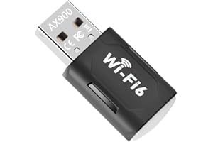 UEYGHEP 900Mbps WiFi 6 USB Adapter AX900 2.4G 5G Dual Band USB Dongle Wireless WLAN Receiver for Win10&Win11