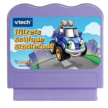 VTech 80-092504 - V.Smile Lernspiel Flitzers schlaue Städtetour