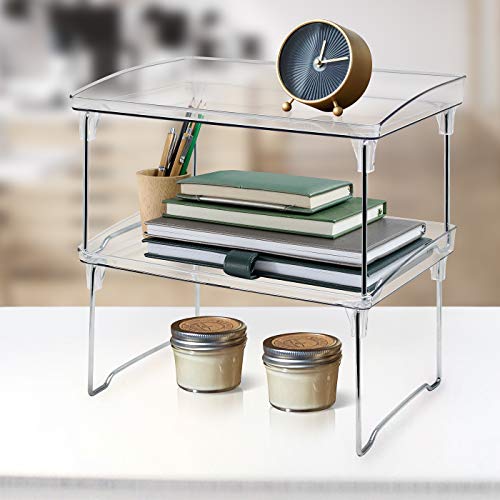 Sorbus Stackable Shelves for & Countertop Storage Shelf