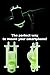 Universal Bike Phone Holder, Bicycle Handlebar Stroller Cell Phone Mount for iPhone 8 7 6S Plus 5 SE Samsung Galaxy S8 S7 Note 6, 4 to 6 Inch Smartphone - Luminous Green (Glow in The Dark)
