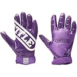 Battle Double Threat Football Gloves â€“ Ultra-Tack Sticky Palm Receivers Gloves â€“ Pro-Style Receiver Gloves, Adult