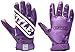 Battle Double Threat Football Gloves - Ultra-Tack Sticky Palm Receivers Gloves - Pro-Style Receiver Gloves, Adult