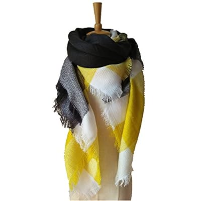 Womens Blanket Scarf Fashion Plaid Scarfs Warm Tartan Chunky Wrap Oversized Shawl Cape Womens Blanket Scarf Fashion Plaid Scarfs Warm Tartan Chunky Wrap Oversized Shawl Cape