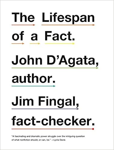 The Lifespan of a Fact: D&amp;#39;Agata, John, Fingal, Jim: 8601401183952:  Amazon.com: Books