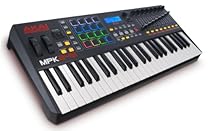 Akai Professional MPK249 | 49-Key USB MIDI Keyboard & Drum Pad Controller with LCD Screen (16 Pads / 8 Knobs / 8 Faders)
