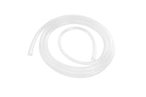 Yesallwas 5/16 Inch(8mm) ID x 3/8 Inch(10mm) OD PVC Clear Vinyl Tubing Hose Pipe PVC Hose, Lightweight Plastic Tubing, 9.8Foot Length