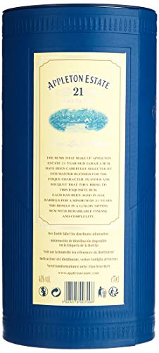 Appleton Estate 21 Years Old Nassau Valley Casks - 21 Jahre gereifter, gold-brauner Jamaica Rum, in Eichenfässern gereift - 1 x 0,7 l – Bild 6