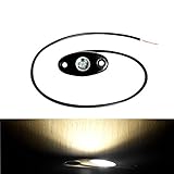 LED Rock Light Kits with white Lights for for Trucks, Jeeps, SUV, ATV - Offroad, Crawling, Climbing Waterproof, SoundSync, Bluetooth App Controls Lamp Waterproof (white)