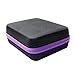 Kapmore Essential Oil Case Essential Oil Storage for 5ml, 10ml and 15ml Bottles Oil Holder Carrying Case for Travel