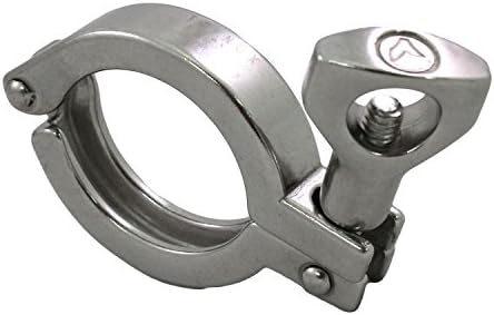 Trynox Clamp Sanitary Stainless Steel 304 1.5" Heavy Duty Sanitary Fitting