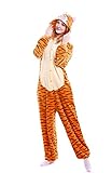 Yutown Unisex-adult Animal Onesie Pajamas Kigurumi Cosplay Costume Tigger M