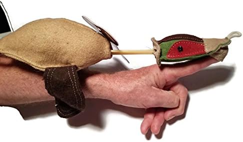 Aussie Naturals Flying Pheasant Sling Shot Krinkle Bottle Dog Toy
