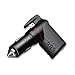 Ztylus Stinger Plus USB Emergency Escape EDC Tool: Life-Saving Rescue Car Charger, Spring Loaded Window Breaker Punch, Seat Belt Cutter, Dual USB Ports 3.1A Max Output (1x Black Stinger Plus)