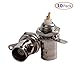 Conwork 10-Pack BNC Female Nut Bulkhead Solder RF Connector Adapters