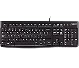Logitech K120 Ergonomic Desktop USB Wired Keyboard