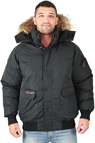 CANADA WEATHER GEAR Men's Heavy Weight Bomber Jacket