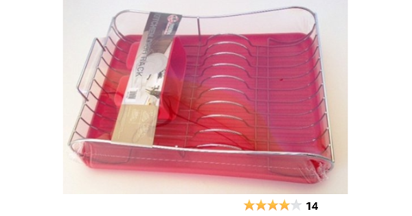 red dish rack amazon
