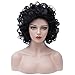 Mildiso Wigs for Black Women Short Wig Kinky Curly Wigs Afro Wigs African American Women Wigs with Wig Cap M036