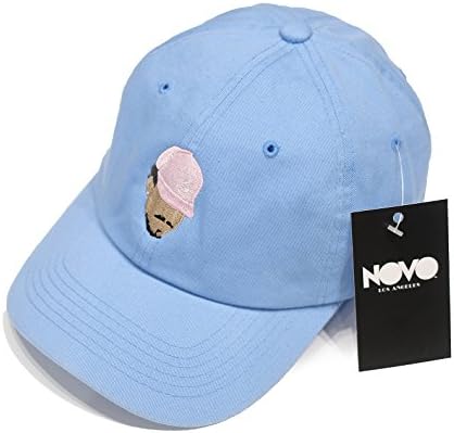 Novo Los Angeles The Rapper Dad Hat Baseball Cap Baby Blue Salmom