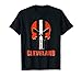 Football Helmet Ohio Cleveland Skull CLE Football Fan T-Shirt