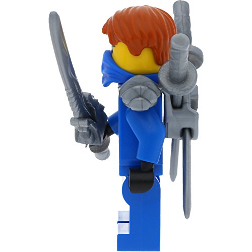 LEGO Ninjago Minifigur: Jay (Techno Robe) mit Schulterrüstung und Schwertern (EIN Neustart / Rebooted) – Bild 5