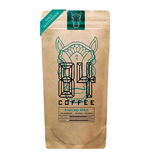 84 Coffee - Vietnamesischer Espresso Blend - Highland Horse - Dunkel geröstet - fairer & direkter Handel - frisch…