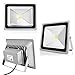 warmoon LED Flood Light 50W Daylight White 6500K Outdoor Spotlight IP65 Waterproof Security Lights with US 3-Plug