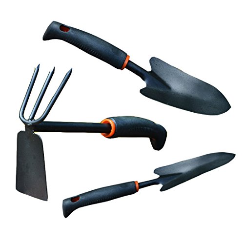 Buy Heavey Duty Garden Tool Set of 3 (trowel, Trans Trowel, Cultivator