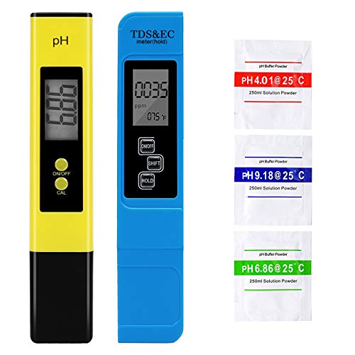 VINKK-Medidor-pH-Digital-Medidor-de-TDS-EC-Temperatura-pH-4-en-1-Calibracion-Automatica-Ideal-para-Agua-Potable-Piscina-Acuario-Piscinas