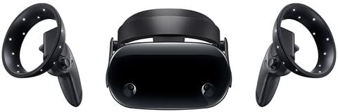 Samsung Electronics HMD Odyssey+ Plus Windows Mixed Reality Headset with 2 Wireless Controllers 3.5" Black (XE800ZBA-HC1US)