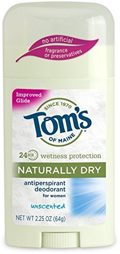 Tom's of Maine Naturally Dry Antiperspirant, Unscented 2.25 oz