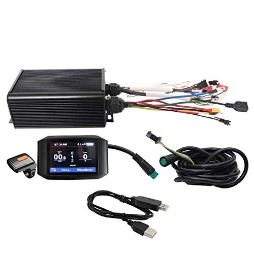 HALLOMOTOR Customized e-Bike Electric Bike 36V 48V 60V 72V Intelligent Programmable Sine Wave 45A Co HALLOMOTOR Customized e-Bike Electric Bike 36V 48V 60V 72V Intelligent Programmable Sine Wave 45A Co