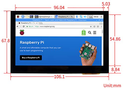 6 Waveshare+Supports+Capacitive+Beaglebone+Raspberry