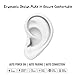 Bluetooth Earbuds Bluetooth Headphones 5.0 Version Touch Button Control Headset for Running Secure Fit Sweat-Proof and Water Resistant Custom Sound Music and Calls (Black)