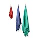 THE SPORT & TRAVEL TOWEL: Microfiber, ultra-light, hang loop. 3 SIZES: Beach/Gym/Hand. MANY COLORS. Super-absorbent SportLite Towels