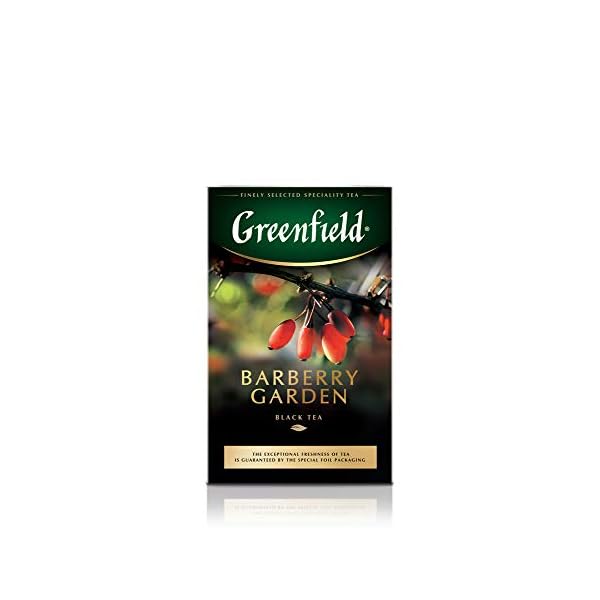 GREENFIELD BARBERRY GARDEN | Schwarztee | Aromatisierter Schwarzer Tee with Hibiskus, Berberitze, Kornblume… – Bild 3