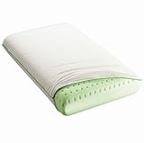 Coconut Scented Natural Extract Infused Aromatherapy Premium Memory Foam Pillow - Removable Machine Washable Cover â€“ 5 Year Warranty â€“ High Profile - Standard-Queen Size (16â€ x 28â€) - Hypoallergenic