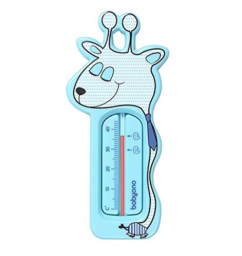 BabyOno Floating Bath Thermometer, Mint, Cute Giraffe