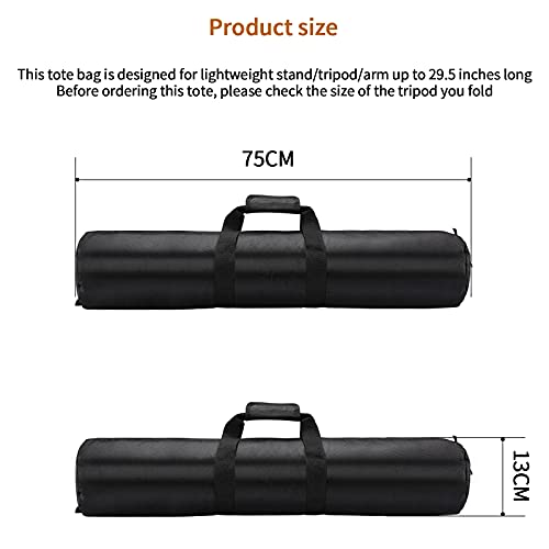 SUPON 30" /75cm Tripod Carrying Case, Heavy Duty Nylon Bag Package with