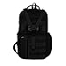 East West U.S.A RT525 Tactical Molle Assault Sling Shoulder Cross Body One Strap Backpack, Black